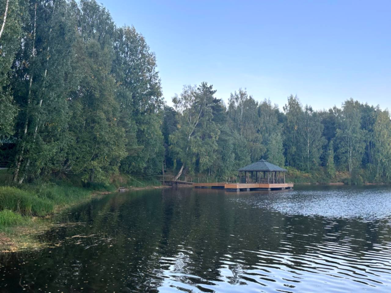 Пирс на воде